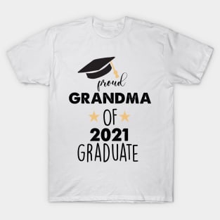 proud grandma of 2021 graduate T-Shirt